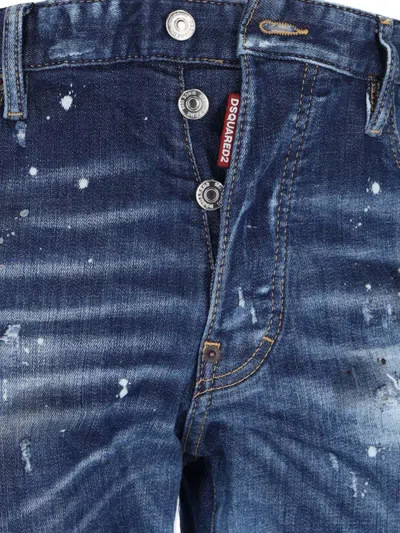 Dsquared2 Stretch Denim Blend Cool Guy Jeans In Blue