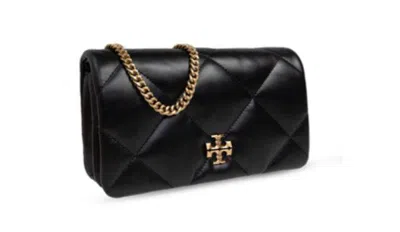 Tory Burch Chain Wallet In Black