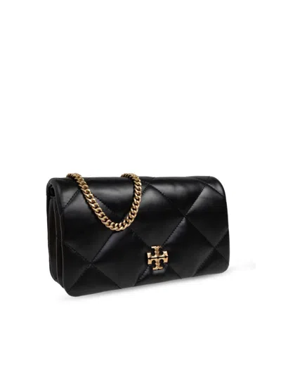 Tory Burch Chain Wallet In Black