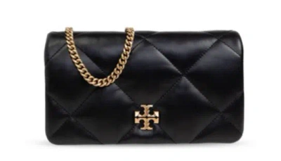 Tory Burch Chain Wallet In Black