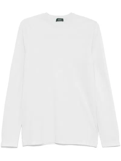 Zanone Sweaters In Grey