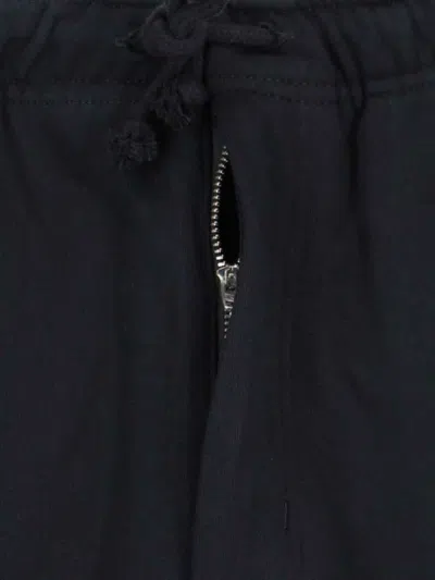 Y-3 Striped Waistband Shorts Back Pocket In Black