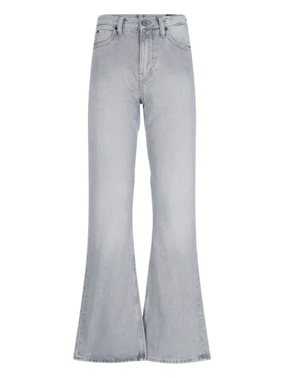 Calvin Klein Jeans Mr Relaxed Flare-mid Grey In Grey