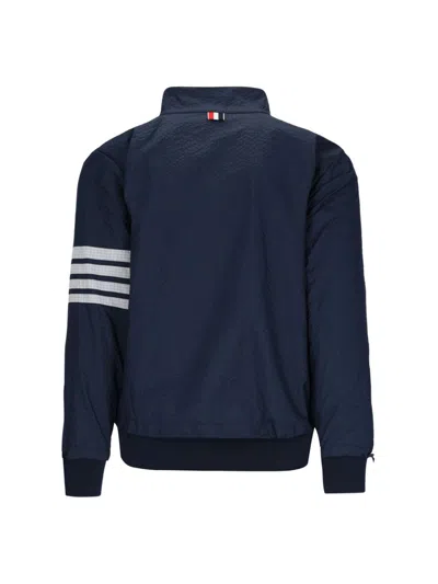 Thom Browne Reversible Jacket In Blue
