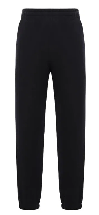 Burberry Equestrian Knight Elasticated-waist Track Pants In Black