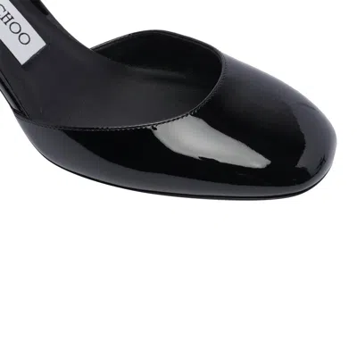 Jimmy Choo 80mm Pixie Patent Leather Pumps In Black
