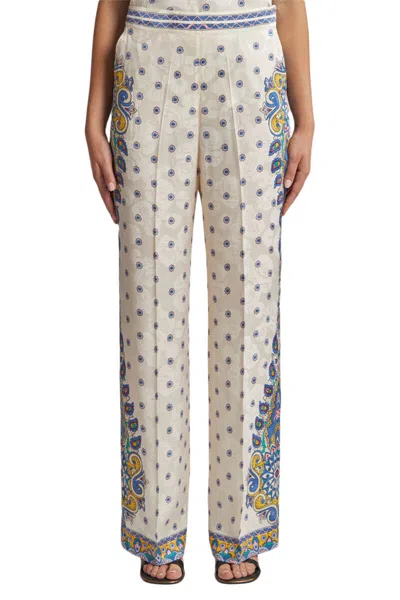 Etro Trousers In Multicolor