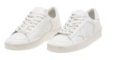 Golden Goose Flat Shoes In Optic White