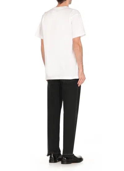 Shop Moschino T-shirts And Polos In White