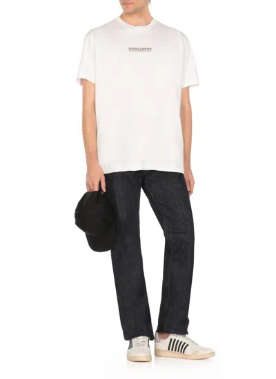 Dsquared2 Slim Indigo Denim With Logo Detailing In Blue