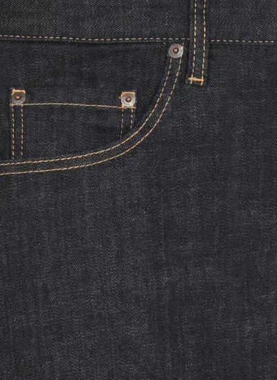 Dsquared2 Slim Indigo Denim With Logo Detailing In Blue