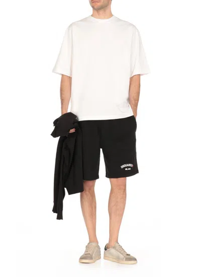 Dsquared2 Short-sleeved T-shirt In White