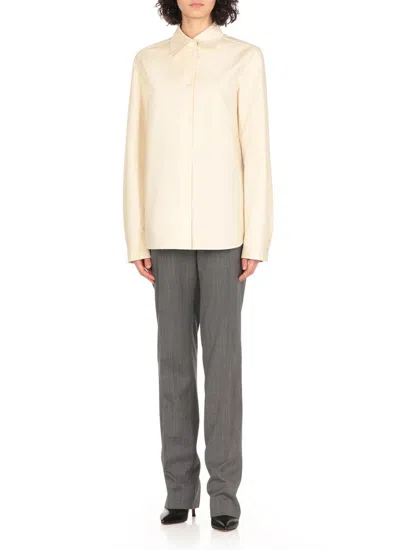 Jil Sander Shirts In Beige