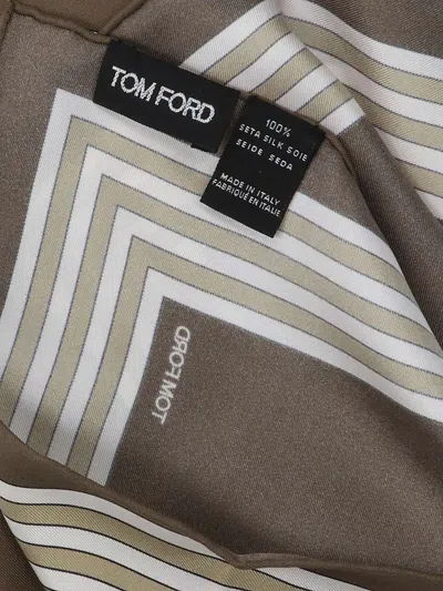 Tom Ford Scarfs In Green