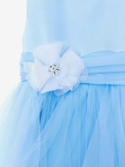 Iame Girls Fairy Frost Dress In Blue