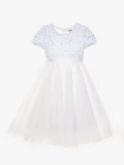 Iame Girls Diamond Dazzle Dress In Blue
