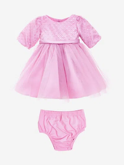 Iame Baby Girls Royal Rose Dress In Pink