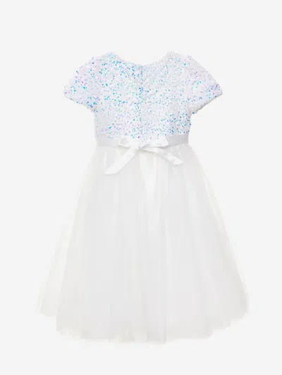 Iame Girls Diamond Dazzle Dress In Blue