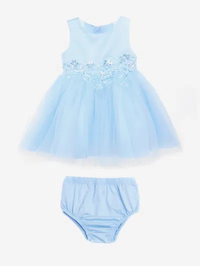 Iame Baby Girls Starlight Dress In Blue