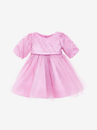 Iame Baby Girls Royal Rose Dress In Pink
