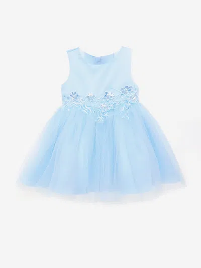 Iame Baby Girls Starlight Dress In Blue