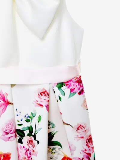 Iame Girls Botanical Beauty Dress In White