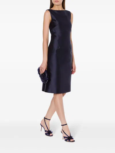 Alberta Ferretti Silk-satin Dress