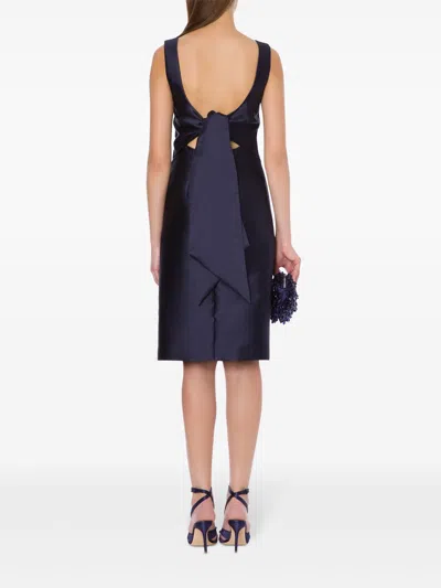 Alberta Ferretti Silk-satin Dress