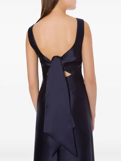 Alberta Ferretti Silk-satin Dress