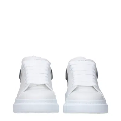 Alexander Mcqueen 45mm Oversized Leather Sneakers