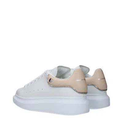 Alexander Mcqueen Logo-print Leather Sneakers