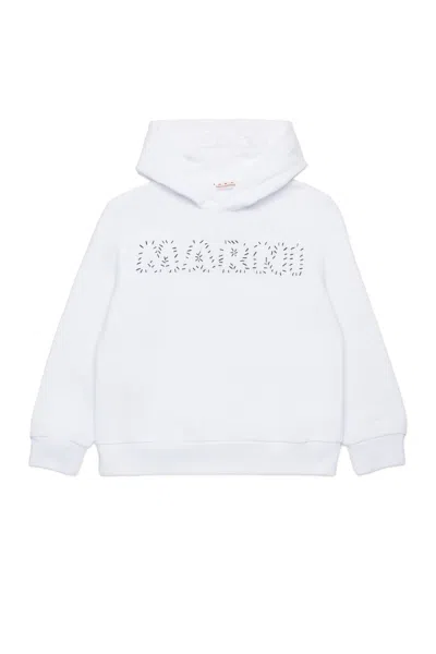 Marni Mended Sweatshirt With Patch In White