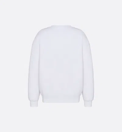 Dior Crew Neck Graphic Print Long Sleeves Sweater