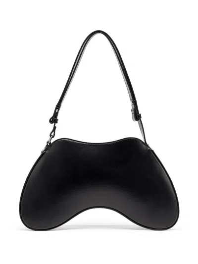 Diesel Women Play Shoulder Bag In Black