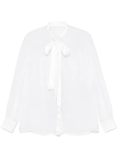 Dolce & Gabbana Schluppenhemd Aus Chiffon