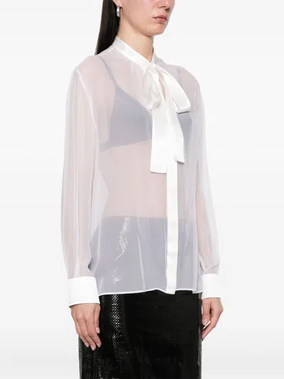 Dolce & Gabbana Schluppenhemd Aus Chiffon