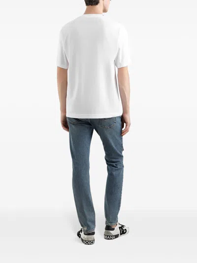 Dolce & Gabbana White Dg Logo T-shirt