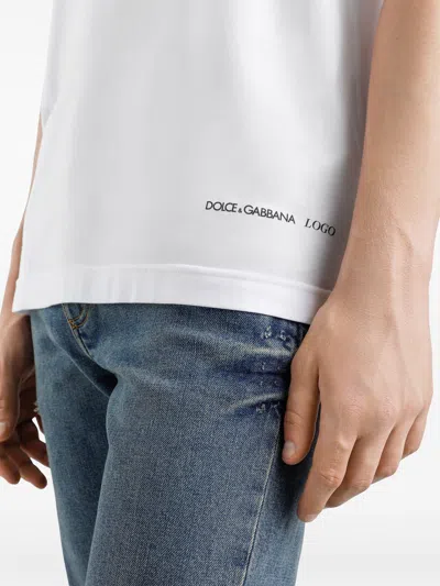 Dolce & Gabbana White Dg Logo T-shirt