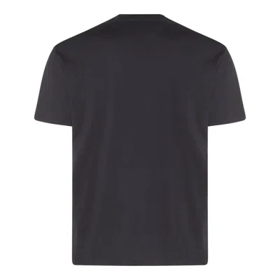 Tom Ford Black Stretch Cotton Crew Neck T-shirt In Black