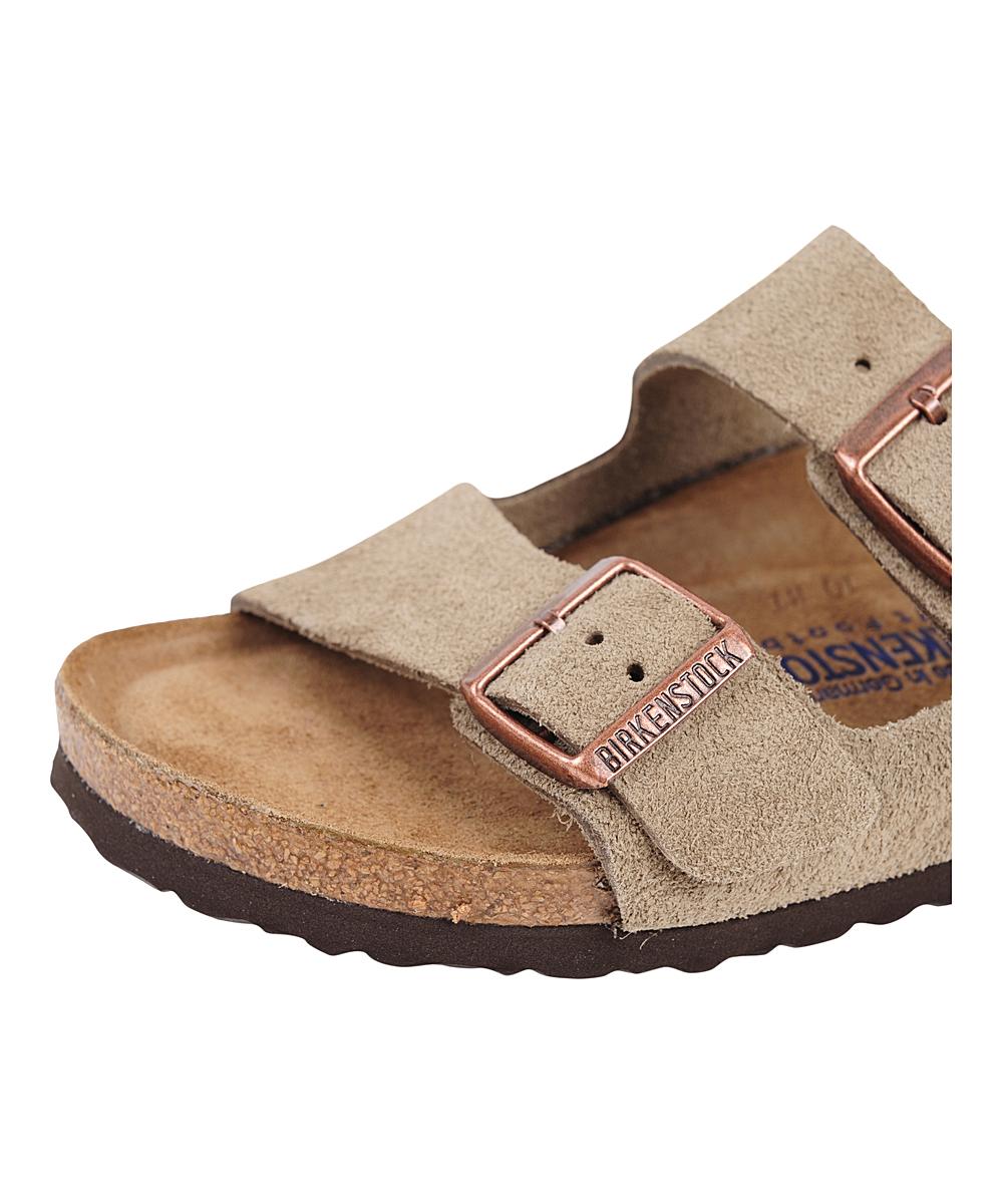 birkenstock women's arizona sandals taupe