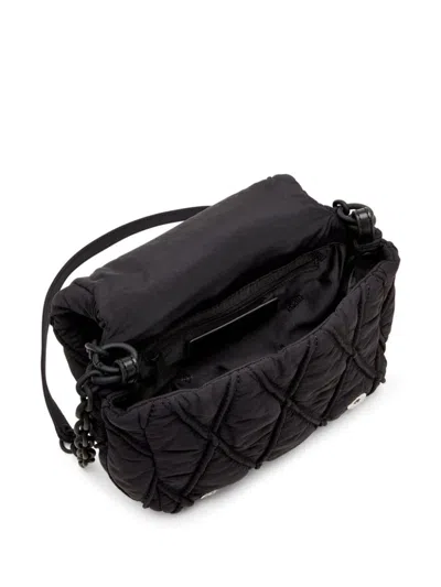 Diesel Charm-d-s-borsa A Spalla Piccola In Nylon Trapuntato In Multicolor