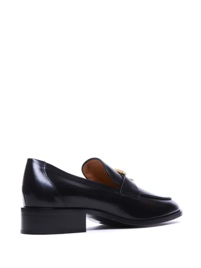 Tod's Sleek Leather Moccasins In Multicolor