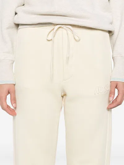 Autry Relaxed-fit Cotton Sweatpants With Drawstring Waist In Multicolor