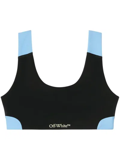 Off-white Polyester-blend Underwear With Elastane In Black