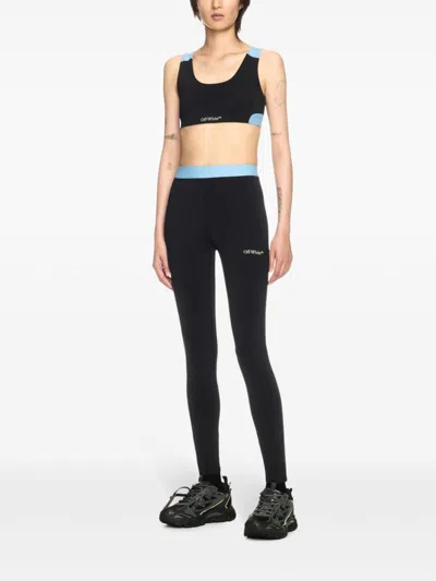 Off-white Polyester-blend Underwear With Elastane In Black