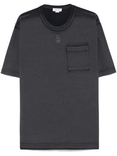 Shop Alexander Mcqueen T-shirts And Polos In Black