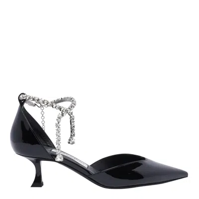 Jimmy Choo 50mm Stevie Pumps In Black