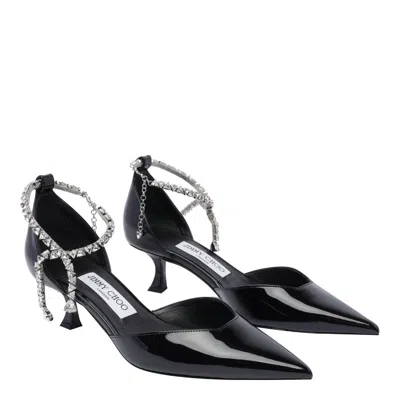 Jimmy Choo 50mm Stevie Pumps In Black