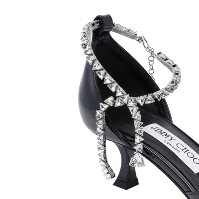 Jimmy Choo 50mm Stevie Pumps In Black