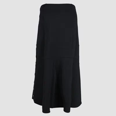 Givenchy Black Viscose Skirt In Black